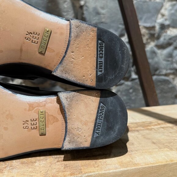 Gucci Brown Leather Horsebit 1953 Loafers - Picture 8 of 12